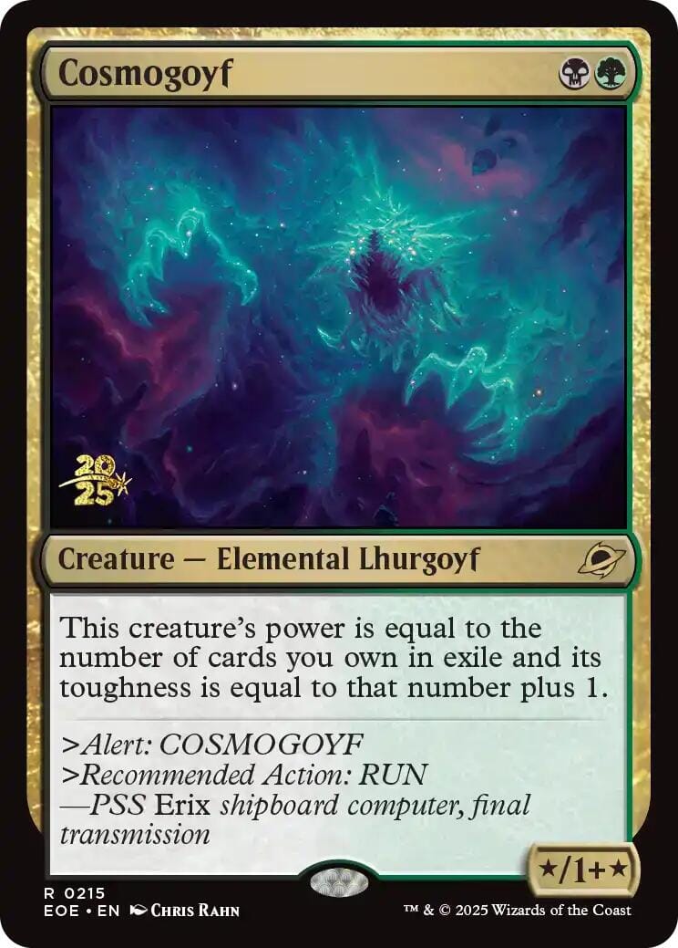 Cosmogoyf [Edge of Eternities Prerelease Promos] MTG Single Magic: The Gathering  | Multizone: Comics And Games