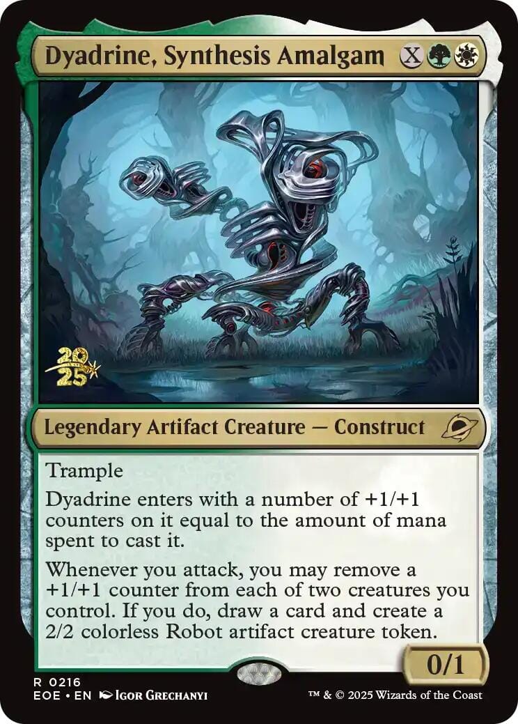 Dyadrine, Synthesis Amalgam [Edge of Eternities Prerelease Promos] MTG Single Magic: The Gathering  | Multizone: Comics And Games