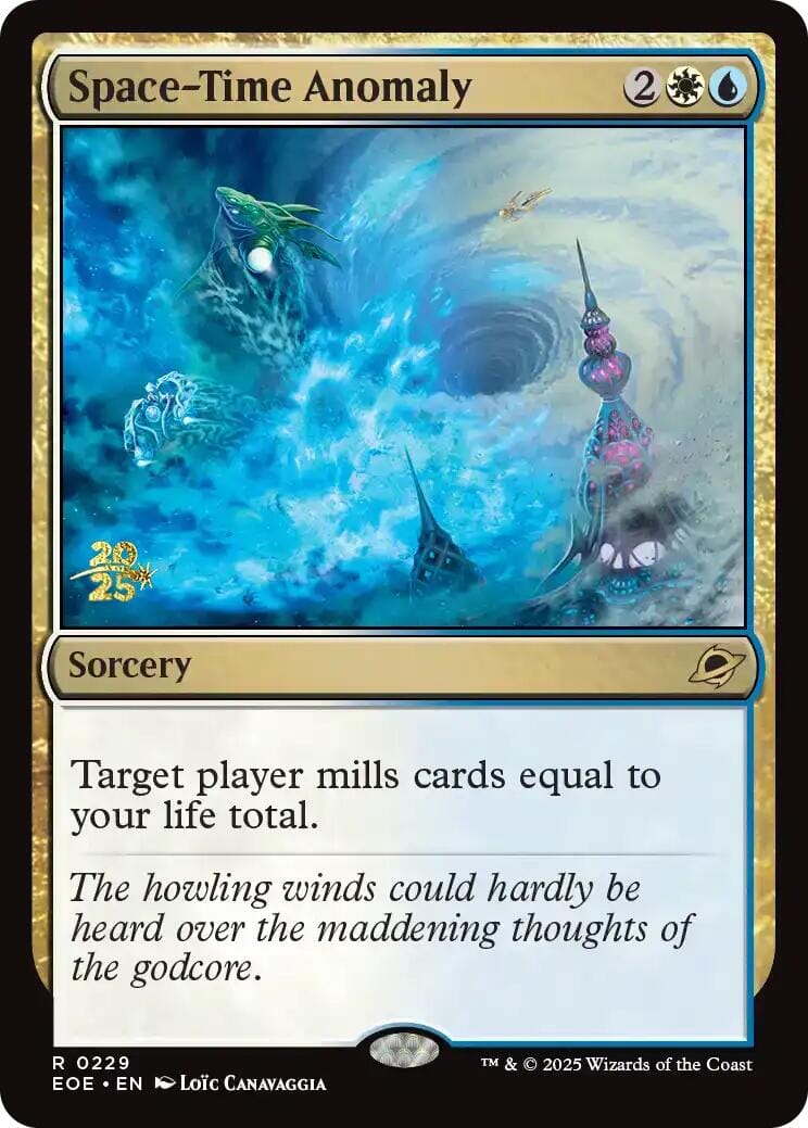 Space-Time Anomaly [Edge of Eternities Prerelease Promos] MTG Single Magic: The Gathering  | Multizone: Comics And Games