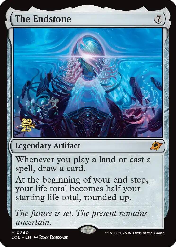 The Endstone [Edge of Eternities Prerelease Promos] MTG Single Magic: The Gathering  | Multizone: Comics And Games
