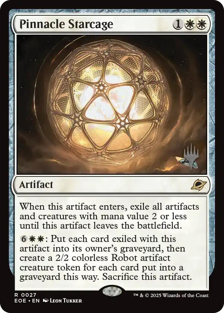Pinnacle Starcage (Promo Pack) [Edge of Eternities Promo Pack] MTG Single Magic: The Gathering  | Multizone: Comics And Games