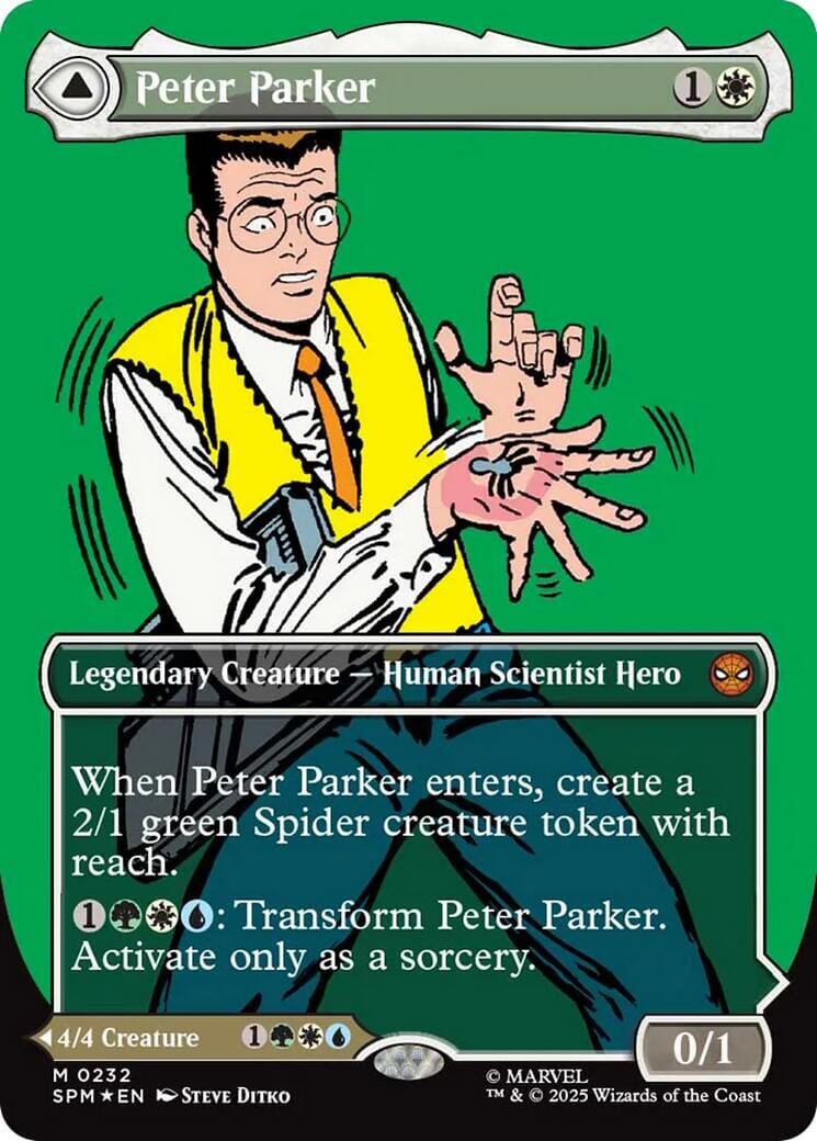 Peter Parker (Showcase) [Marvel's Spider-Man] MTG Single Magic: The Gathering  | Multizone: Comics And Games