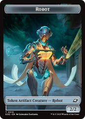 Robot // Lander (0005) Double-Sided Token [Edge of Eternities Tokens] MTG Single Magic: The Gathering  | Multizone: Comics And Games