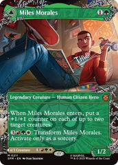 Miles Morales (0211) (Borderless) [Marvel's Spider-Man] MTG Single Magic: The Gathering  | Multizone: Comics And Games