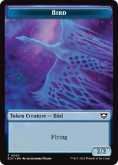 Bird // Pest Double-Sided Token [Edge of Eternities Commander Tokens] MTG Single Magic: The Gathering  | Multizone: Comics And Games