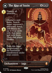 The Rise of Sozin (Borderless) [Avatar: The Last Airbender] MTG Single Magic: The Gathering  | Multizone: Comics And Games