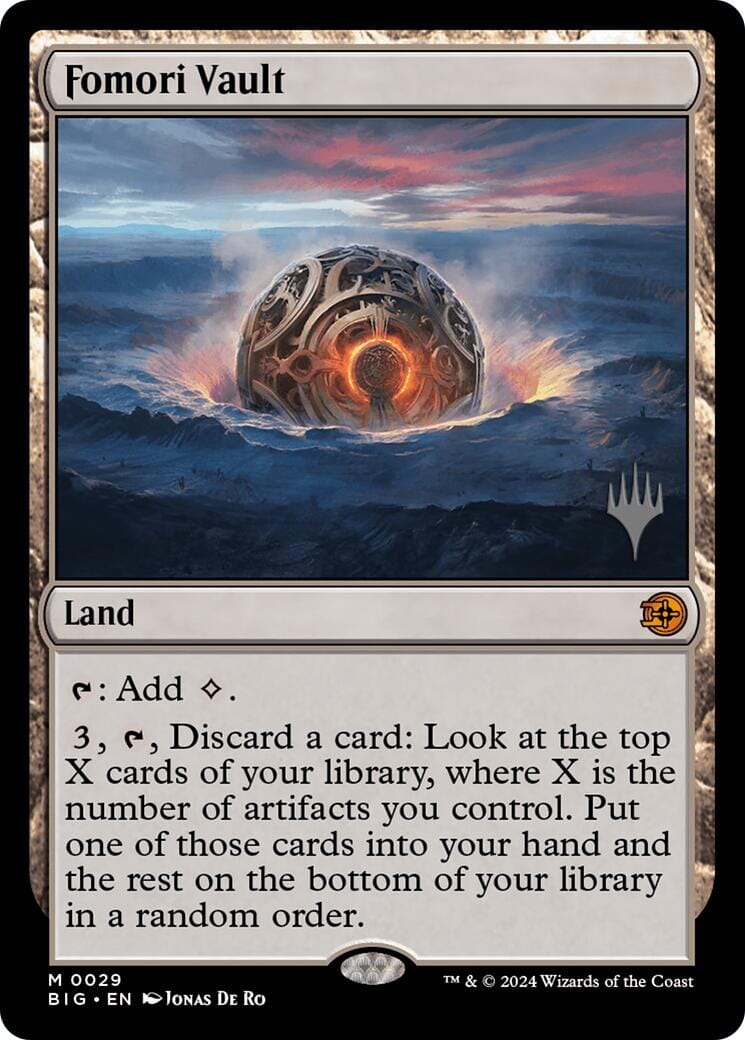 Fomori Vault (Promo Pack) [Edge of Eternities Promo Pack] MTG Single Magic: The Gathering  | Multizone: Comics And Games