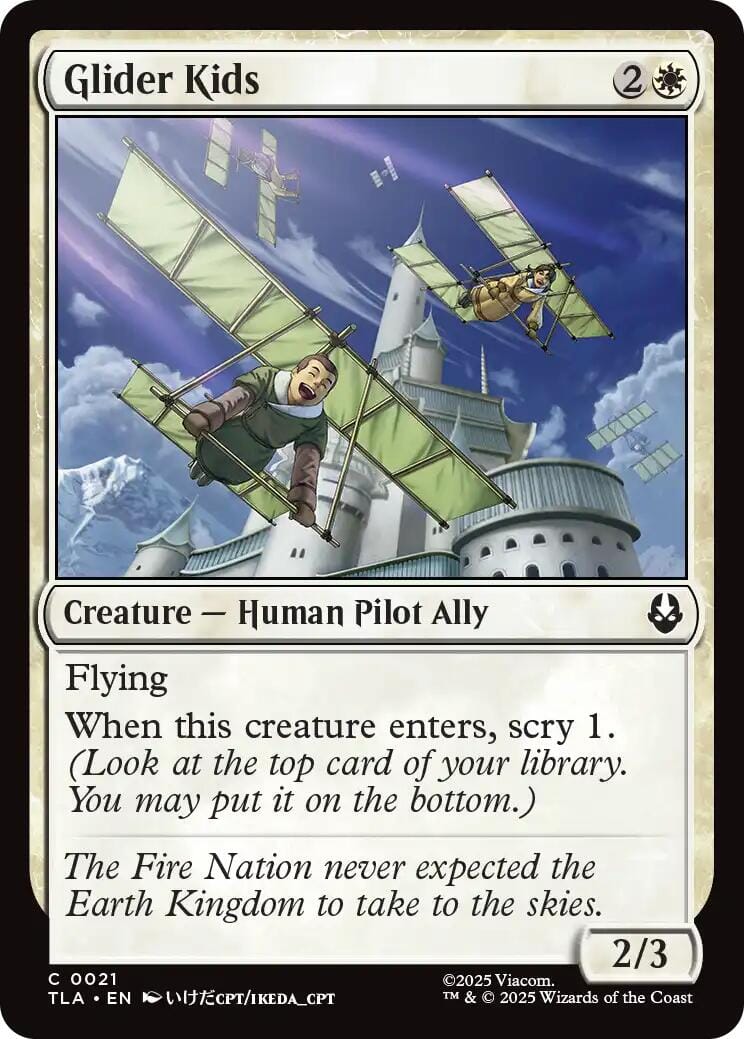 Glider Kids [Avatar: The Last Airbender] MTG Single Magic: The Gathering  | Multizone: Comics And Games