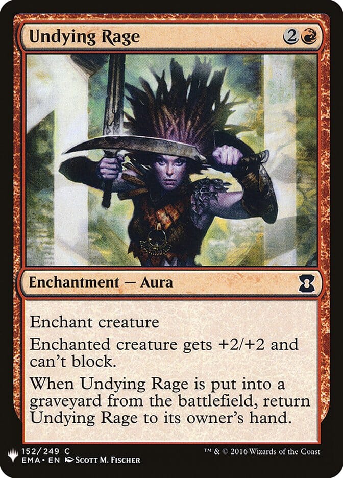 Undying Rage [Mystery Booster] MTG Single Magic: The Gathering  | Multizone: Comics And Games