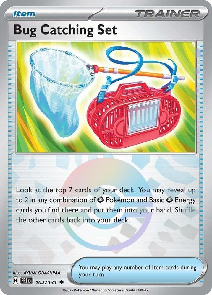 Bug Catching Set (102/131) (Poke Ball Pattern) [Scarlet & Violet: Prismatic Evolutions] Pokemon Single Pokémon  | Multizone: Comics And Games