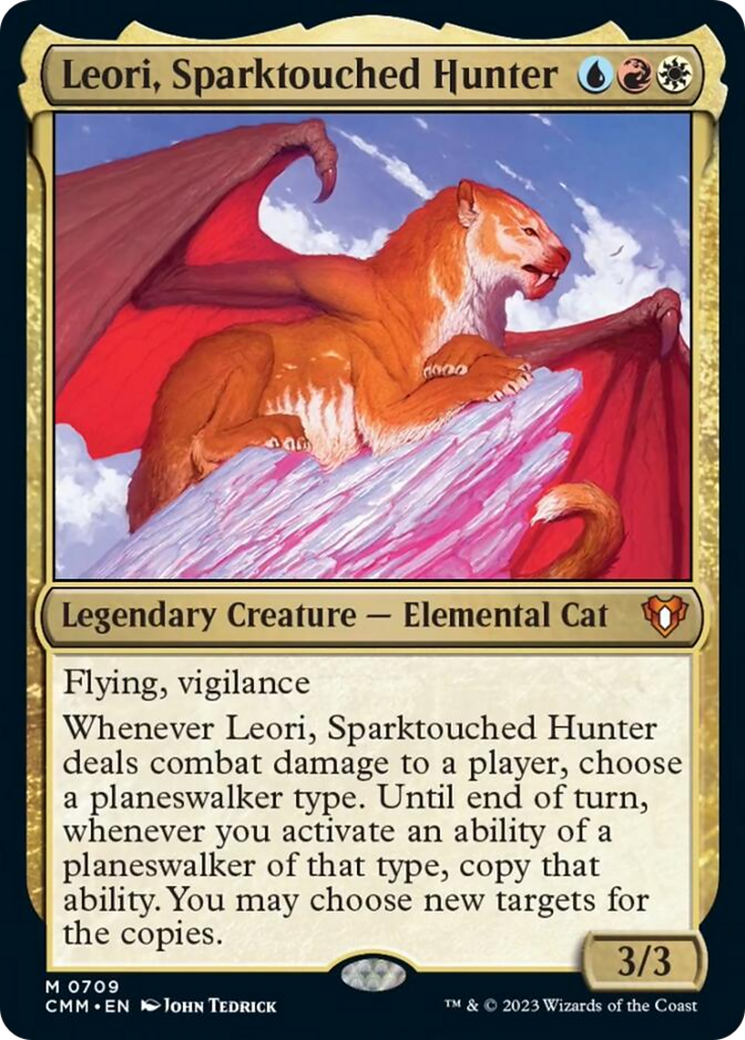Leori, Sparktouched Hunter [Commander Masters] | Multizone: Comics And Games