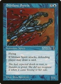 Sibilant Spirit (Oversized) [Oversize Cards] MTG Single Magic: The Gathering  | Multizone: Comics And Games