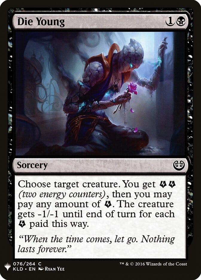 Die Young [Mystery Booster] MTG Single Magic: The Gathering  | Multizone: Comics And Games