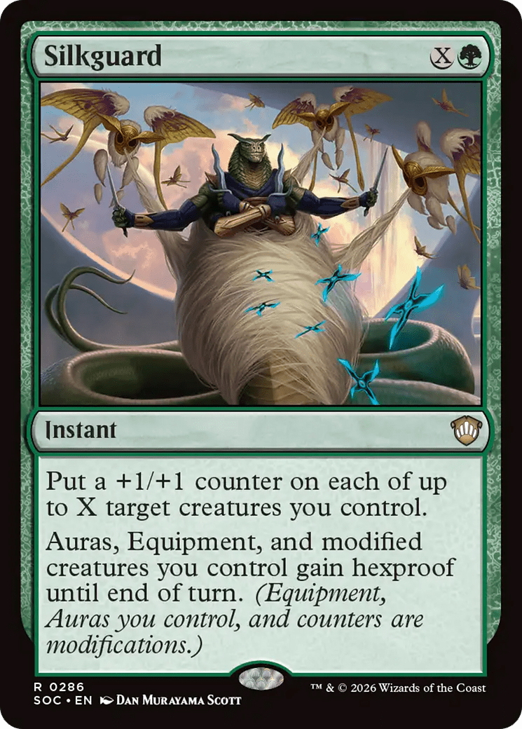 Silkguard [Secrets of Strixhaven Commander] MTG Single Magic: The Gathering  | Multizone: Comics And Games