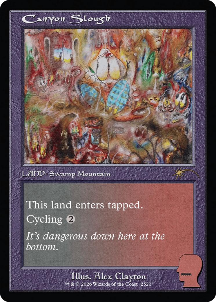 Canyon Slough [Secret Lair Drop Series] MTG Single Magic: The Gathering  | Multizone: Comics And Games