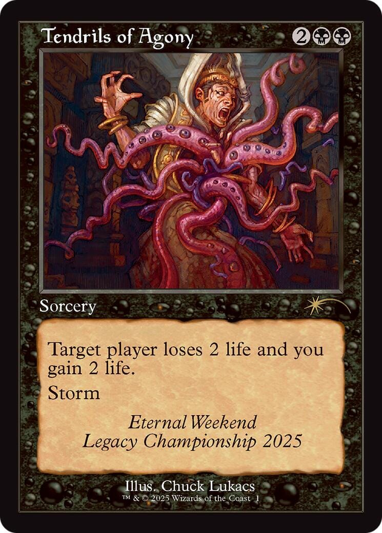 Tendrils of Agony (Retro Frame) (Eternal Weekend 2025 Promo) [Eternal Weekend] MTG Single Magic: The Gathering  | Multizone: Comics And Games