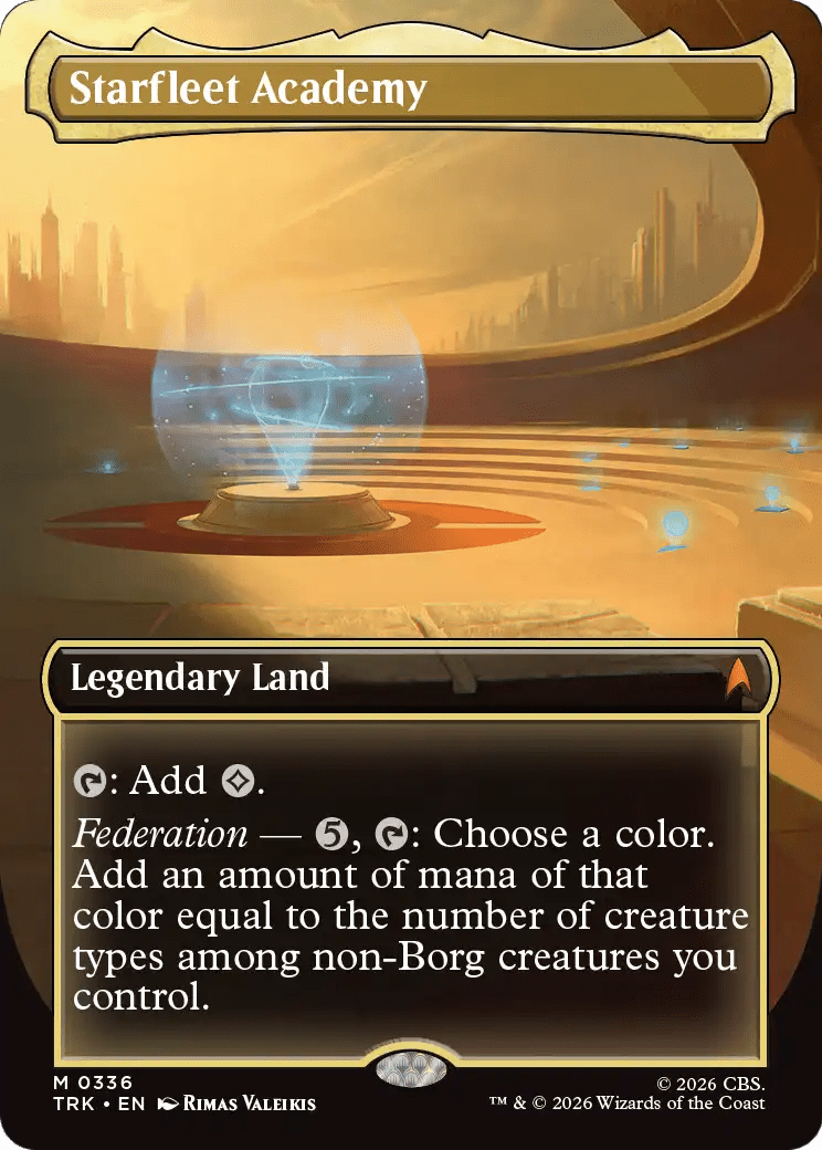 Starfleet Academy (Borderless) [Star Trek] MTG Single Magic: The Gathering  | Multizone: Comics And Games