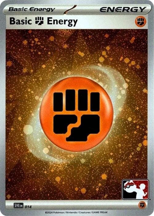 Basic Fighting Energy (014) (Cosmos Holo) [Prize Pack Series Seven] Pokemon Single Pokémon  | Multizone: Comics And Games