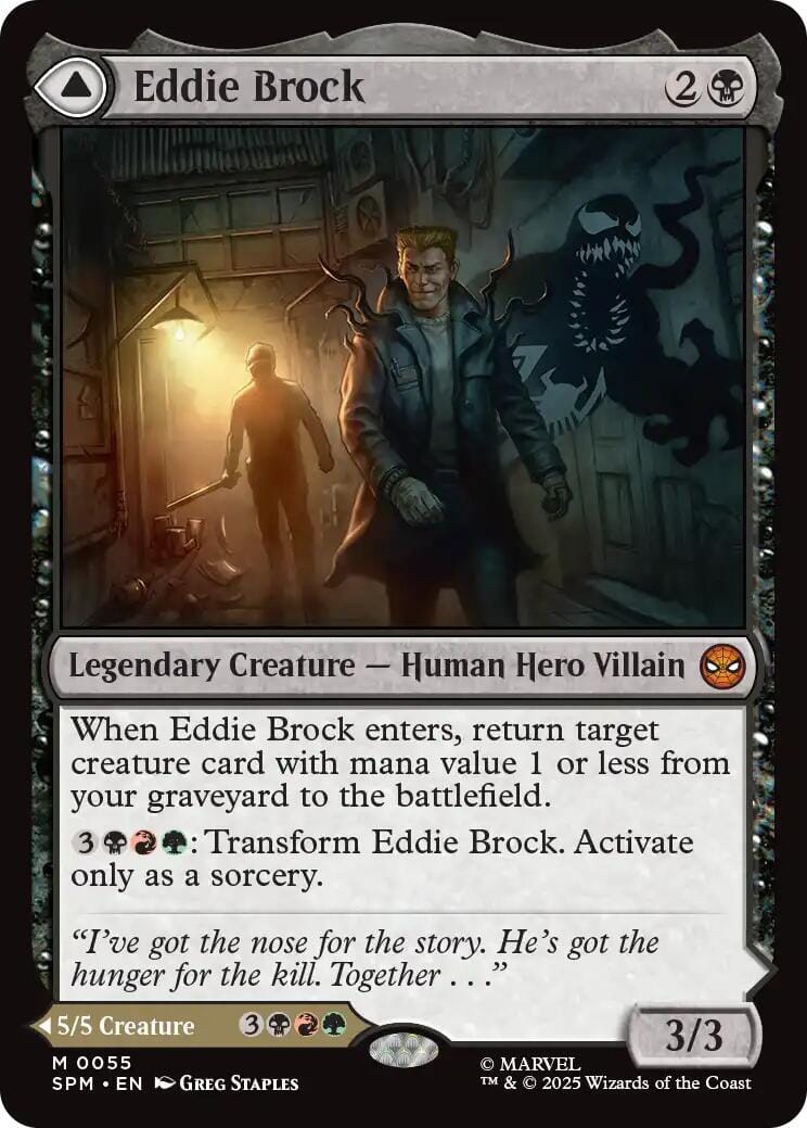 Eddie Brock [Marvel's Spider-Man] MTG Single Magic: The Gathering  | Multizone: Comics And Games