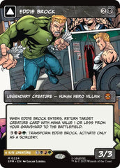 Eddie Brock (0224) (Borderless) [Marvel's Spider-Man] MTG Single Magic: The Gathering  | Multizone: Comics And Games