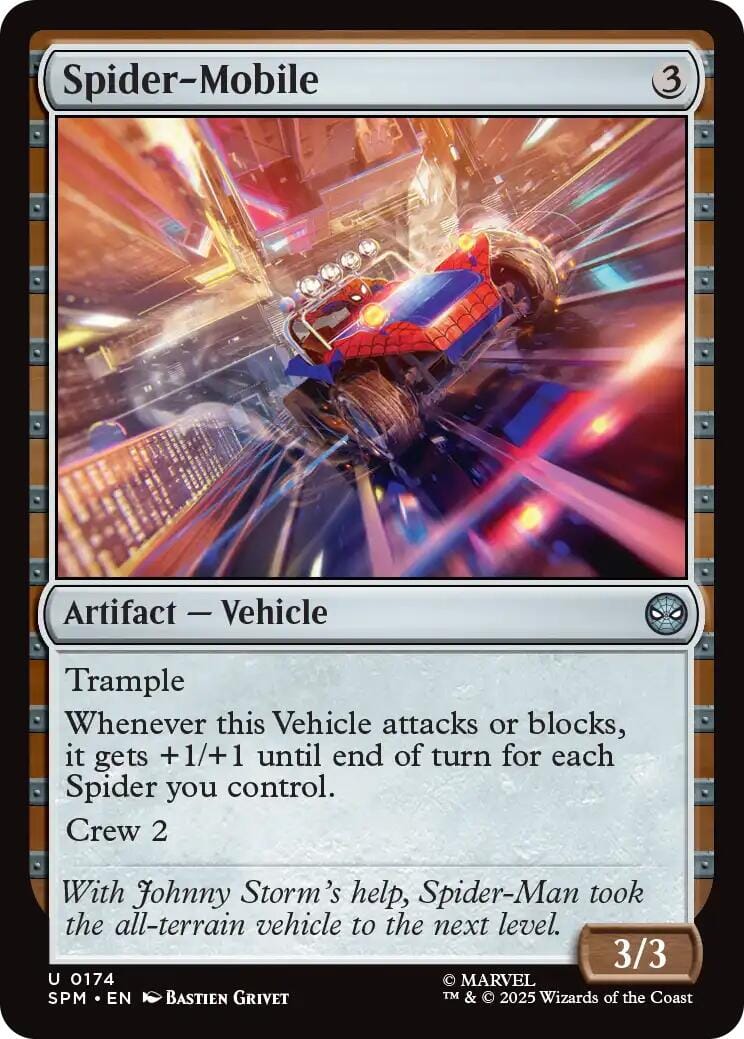 Spider-Mobile [Marvel's Spider-Man] MTG Single Magic: The Gathering  | Multizone: Comics And Games