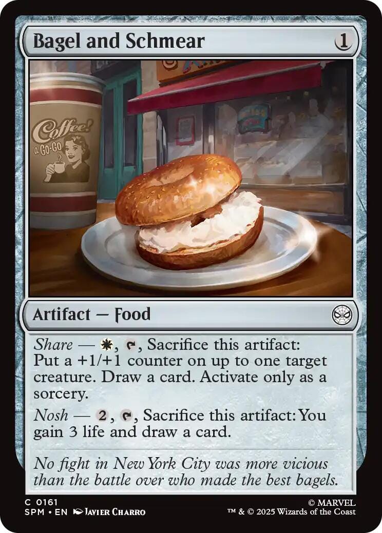 Bagel and Schmear [Marvel's Spider-Man] MTG Single Magic: The Gathering  | Multizone: Comics And Games