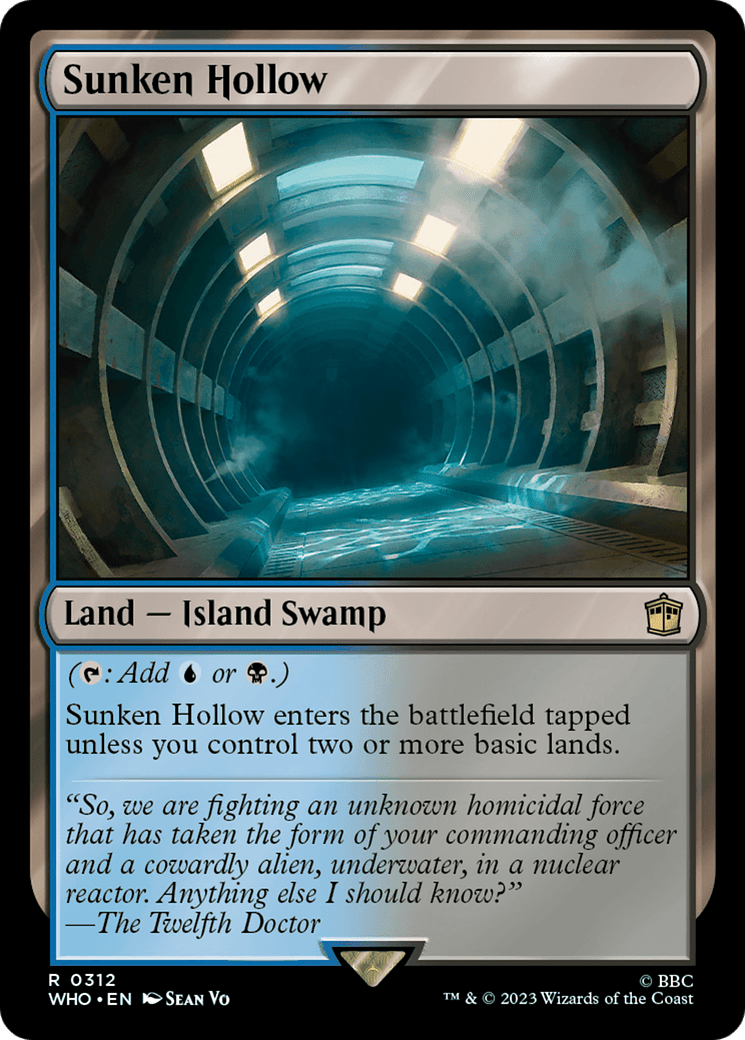 Sunken Hollow [Doctor Who] MTG Single Magic: The Gathering  | Multizone: Comics And Games