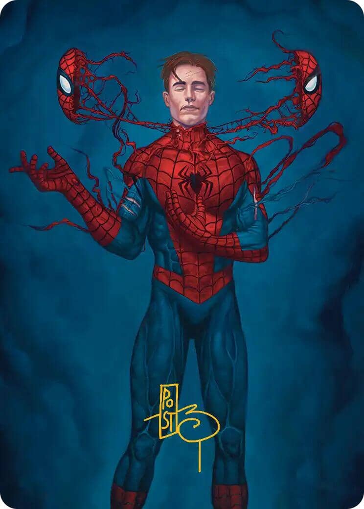 Secret Identity Art Card (Gold-Stamped Signature) [Marvel's Spider-Man Art Series] MTG Single Magic: The Gathering  | Multizone: Comics And Games
