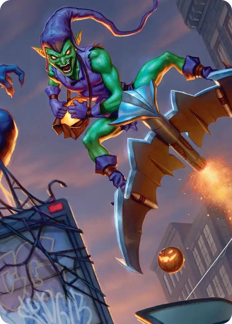 Green Goblin, Nemesis Art Card [Marvel's Spider-Man Art Series] MTG Single Magic: The Gathering  | Multizone: Comics And Games
