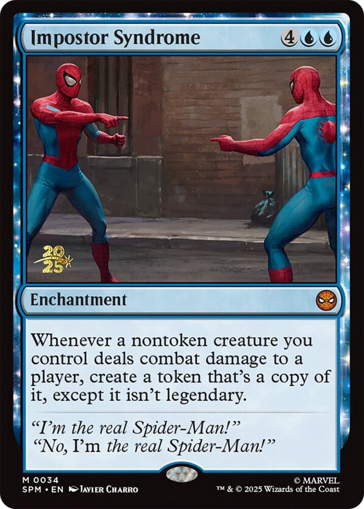 Impostor Syndrome [Marvel's Spider-Man Prerelease Promos] MTG Single Magic: The Gathering  | Multizone: Comics And Games