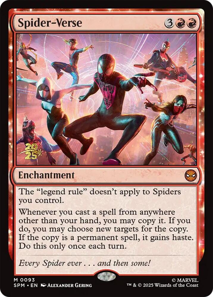 Spider-Verse [Marvel's Spider-Man Prerelease Promos] MTG Single Magic: The Gathering  | Multizone: Comics And Games