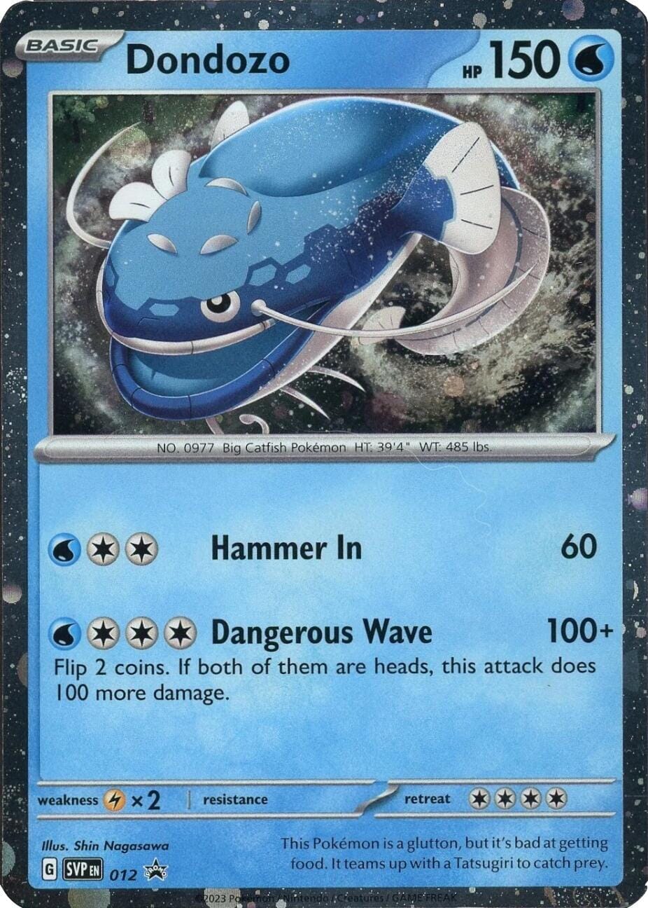 Dondozo (012) (Cosmos Holo) [Scarlet & Violet: Black Star Promos] Pokemon Single Pokémon  | Multizone: Comics And Games