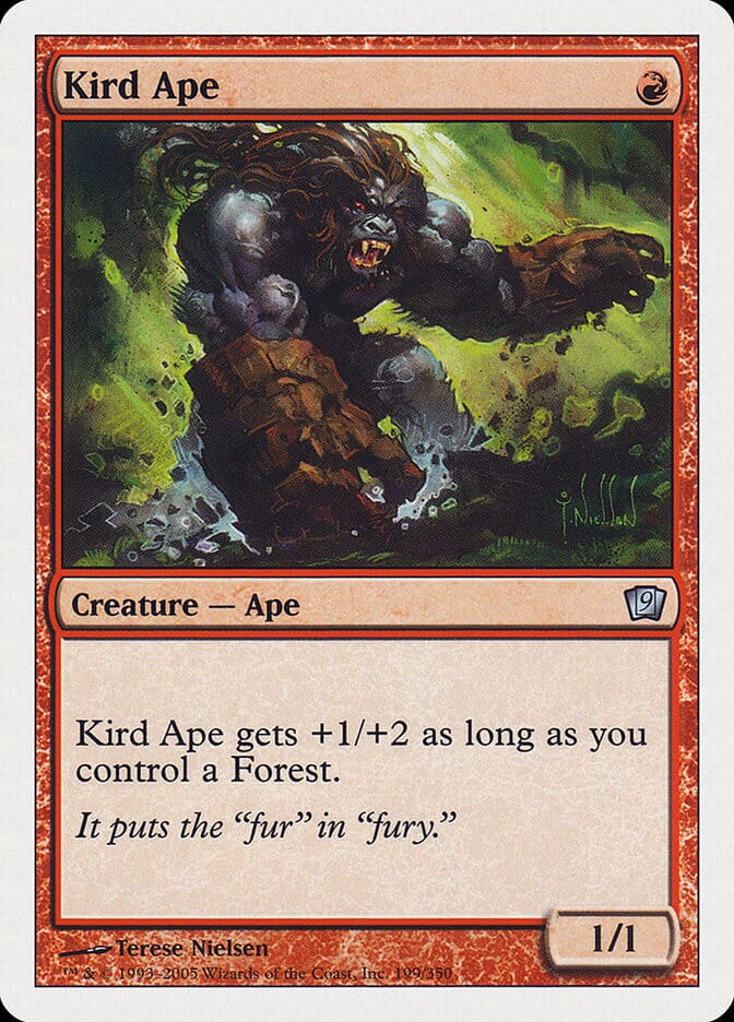Kird Ape (9th Edition) [Oversize Cards] MTG Single Magic: The Gathering  | Multizone: Comics And Games