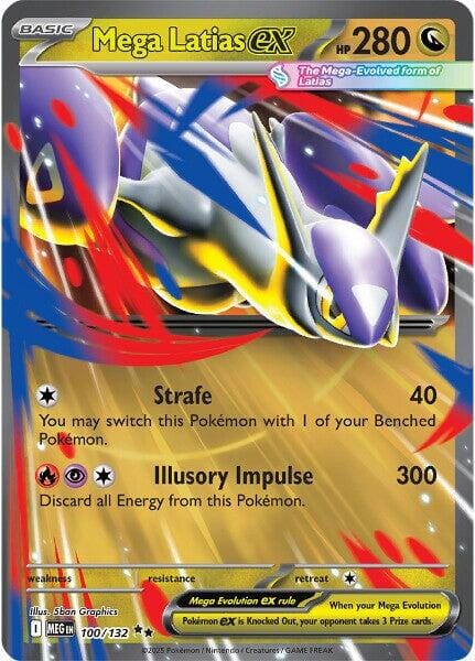 Mega Latias ex (100/132) [Mega Evolutions: Base Set] Pokemon Single Pokémon  | Multizone: Comics And Games