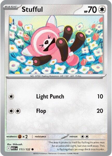 Stufful (111/132) [Mega Evolution: Base Set] Pokemon Single Pokémon  | Multizone: Comics And Games