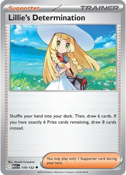 Lillie's Determination (119/132) [Mega Evolution: Base Set] Pokemon Single Pokémon  | Multizone: Comics And Games