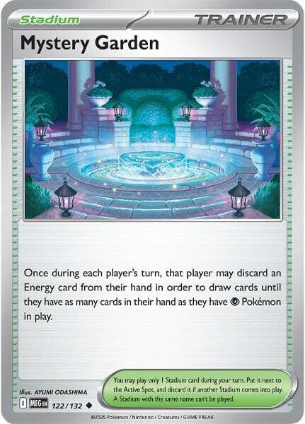 Mystery Garden (122/132) [Mega Evolution: Base Set] Pokemon Single Pokémon  | Multizone: Comics And Games