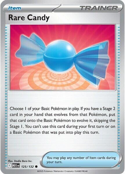 Rare Candy (125/132) [Mega Evolution: Base Set] Pokemon Single Pokémon  | Multizone: Comics And Games
