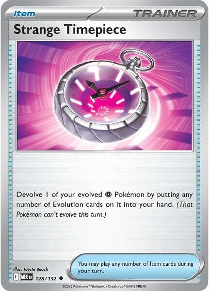 Strange Timepiece (128/132) [Mega Evolution: Base Set] Pokemon Single Pokémon  | Multizone: Comics And Games