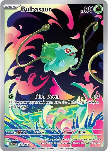 Bulbasaur (133/132) [Mega Evolution: Base Set] Pokemon Single Pokémon  | Multizone: Comics And Games