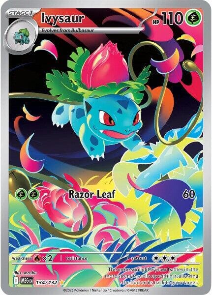 Ivysaur (134/132) [Mega Evolution: Base Set] Pokemon Single Pokémon  | Multizone: Comics And Games