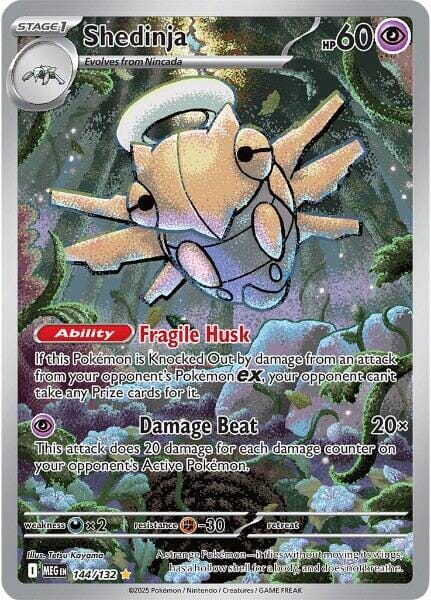 Shedinja (144/132) [Mega Evolution: Base Set] Pokemon Single Pokémon  | Multizone: Comics And Games