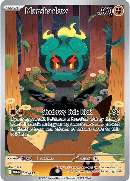 Marshadow (146/132) [Mega Evolution: Base Set] Pokemon Single Pokémon  | Multizone: Comics And Games