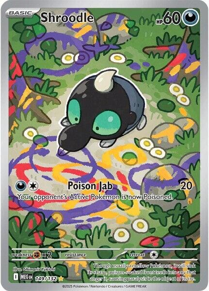Shroodle (149/132) [Mega Evolutions: Base Set] Pokemon Single Pokémon  | Multizone: Comics And Games