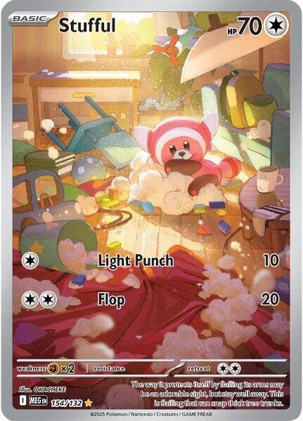 Stufful (154/132) [Mega Evolution: Base Set] Pokemon Single Pokémon  | Multizone: Comics And Games