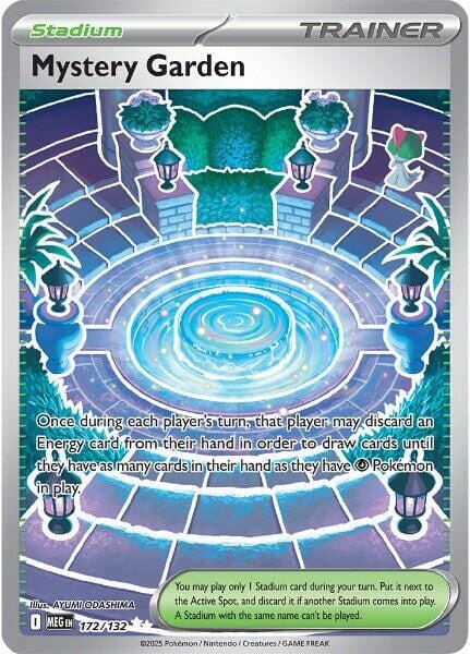 Mystery Garden (172/132) [Mega Evolution: Base Set] Pokemon Single Pokémon  | Multizone: Comics And Games