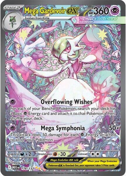 Mega Gardevoir ex (178/132) [Mega Evolution: Base Set] Pokemon Single Pokémon  | Multizone: Comics And Games