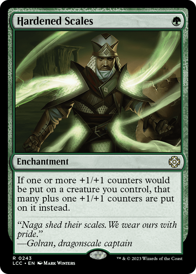 Hardened Scales [The Lost Caverns of Ixalan Commander] MTG Single Magic: The Gathering  | Multizone: Comics And Games