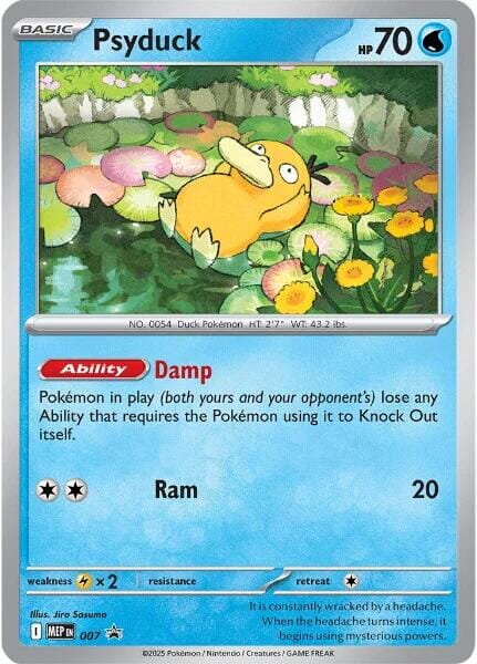 Psyduck (007) [Mega Evolution Promo] Pokemon Single Pokémon  | Multizone: Comics And Games