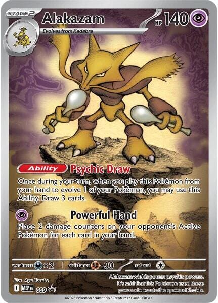 Alakazam (009) [Mega Evolution Promo] Pokemon Single Pokémon  | Multizone: Comics And Games